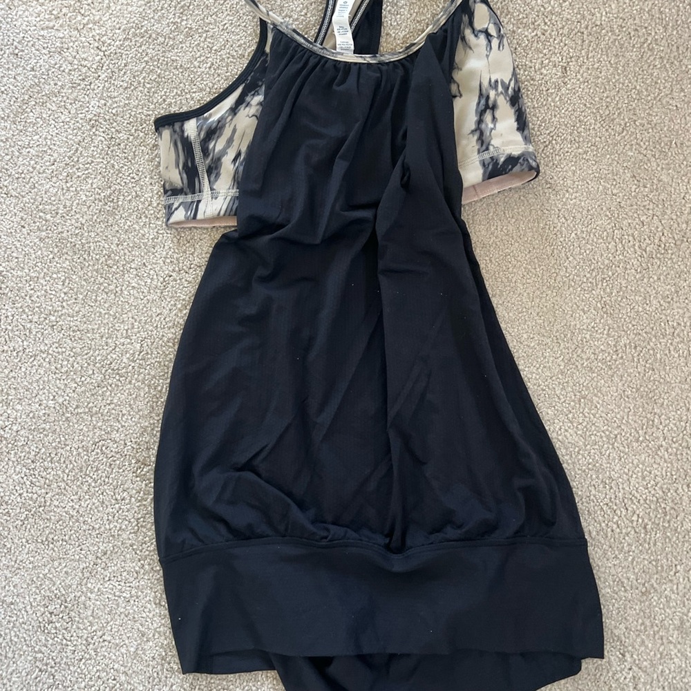 Stylish Black and Cream Women's Dress